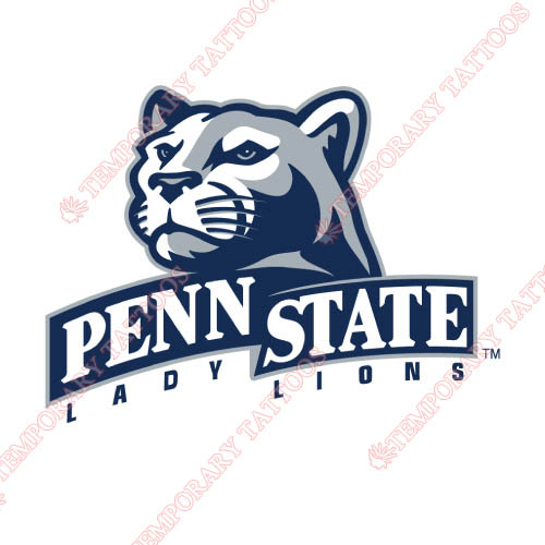 Penn State Nittany Lions Customize Temporary Tattoos Stickers NO.5867